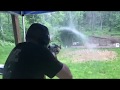 AK-47 muzzle blast deflecting rain / AK-47 против дождя