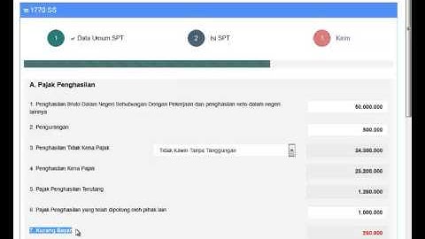 [ILM] - Tutorial Pengisian Formulir SPT 1770 SS
