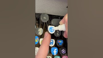 What key should I do next? #art #customkeyboard #satisfying