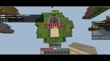 300 block clutch on PVP server Zeqa!!! #hivemc #zeqapvp