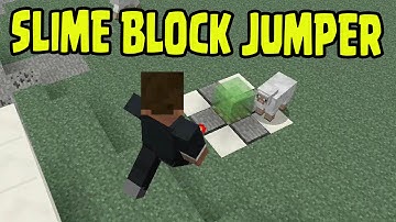Minecraft PS3, PS4, Xbox - SLIME BLOCK JUMPER MACHINE