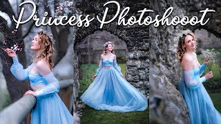 Princess Photoshoot at a Castle | Behind the Scenes Photoshoot