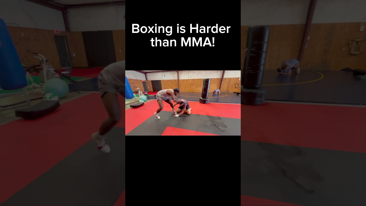 MMA is Easier…BOXING Requires More Skills!🤦🏽‍♂️