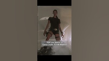 Did you know in LARA CROFT: TOMB RAIDER? #shorts