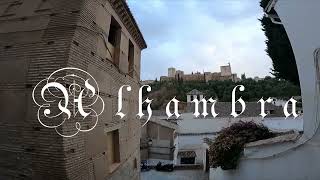 Granada-Albaicin. Alhambra, Mirador de San Nicolas