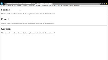 Effect of lang attribute values on JAWS speech
