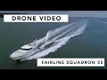 Fairline squadron 55  stunning motoryacht brokered by parker adams boat sales  drone listing
