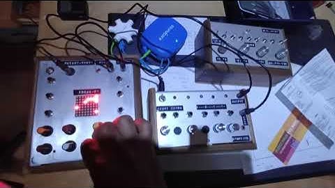 DIY Freak FM + Drum kid Arduino nano synth.