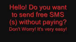 SEND FREE SMS(s) - NOT FAKE!!! -TESTED!!!