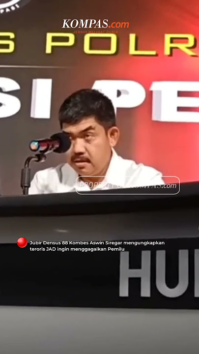 40 Teroris JAD Berencana Gagalkan Pemilu 2024 #Shorts