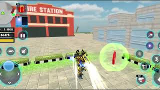 Robot Car Game 2023 - Android GameplayOptimus Prime Multiple Transformation Je #3 screenshot 5