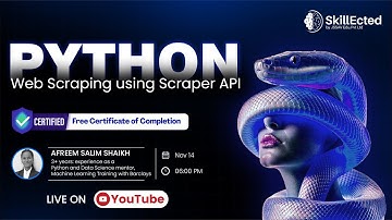 Web Scraping using Scraper API in Python