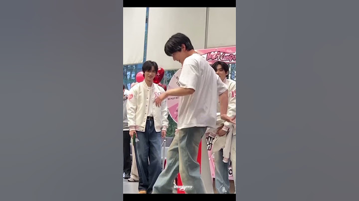Soobin dancing to hot by lessarafim