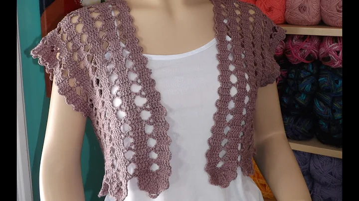 Crochet summer cardigan part 1 of 2 - with Ruby Stedman