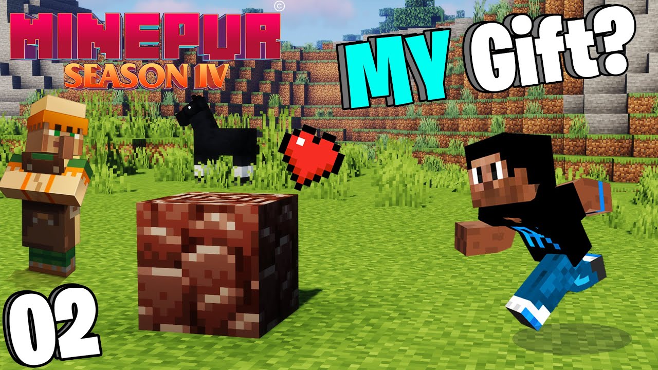 MINEPUR Season 4 "My Awesome Gift"" Ep02 - Minecraft 1.17  Akan22- Hindi