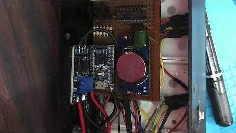 DIY LED digital clock using STM8 mcu and DS3231 RTC