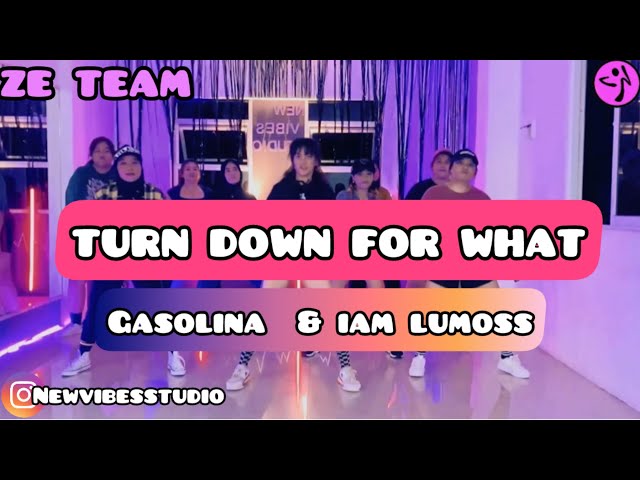 TURN DOWN FOR WHAT / GASOLINA / IAM LUMOSS REMIX / ZUMBA / DANCE WORKOUT / RM CHOREO class=