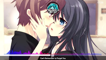 Nightcore - Can't Remember To Forget You (Switching Vocals)