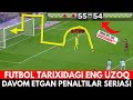 FUTBOL TARIXIDAGI ENG UZOQ DAVOM ETGAN PENALTILAR SERIASI YOHUD GINNESNING REKORDLARI HAQIDA