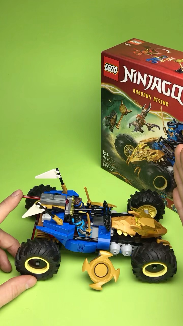 LEGO Ninjago 🥷🏻🛞 #71856 Jay's Transforming Car set is here