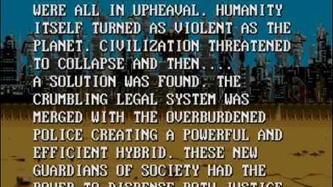 Judge Dredd Intro and Music