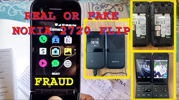 Must Watch! Nokia 2720 Flip Fake Mobile! Must Watch!