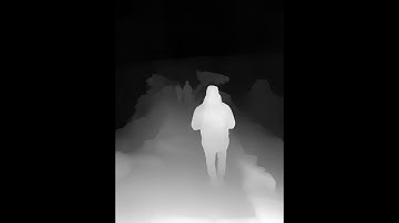 Depth Map with python & vtk package -  Hike with point