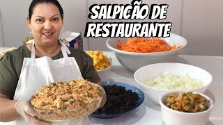 COMO FAZER O MELHOR SALPICÃO DE RESTAURANTE PARA SEUS CLIENTES/ DICAS E TRUQUES