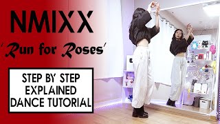 I learned it so you don't have to... NMIXX | 'Run For Roses' | Step by Step EXPLAINED Dance Tutorial