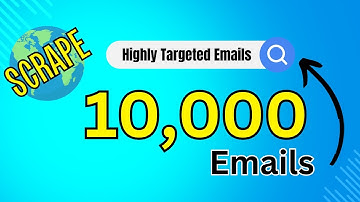 How To Scrape Thousands Of Targeted Emails From Google | Email Marketing