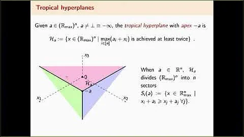 Marianne Akian: Tropical linear regr. and mean pay...