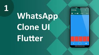WhatsApp Clone in Flutter ep 1 | Flutter Tutorial