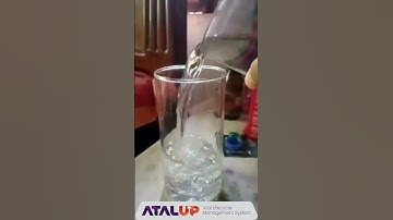 Refraction through curved surfaces (like a lens of water) reverses the image | ATALUP | STEM