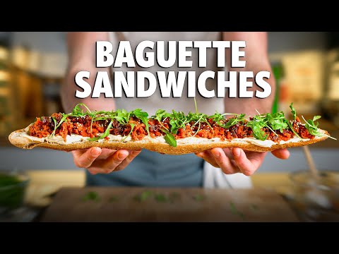 3 Baguette Sandwich Recipes