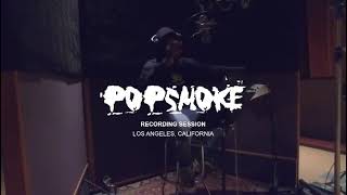 POP SMOKE Recording "AP" In The Studio