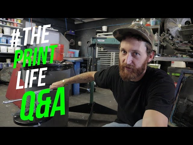 The Best way to patch Pinholes in your screen print frame. - YouTube