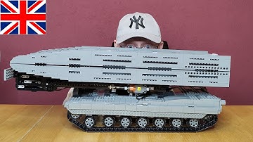 180 cm long!!! Mould King 20002 - RC Bridge Tank - Review