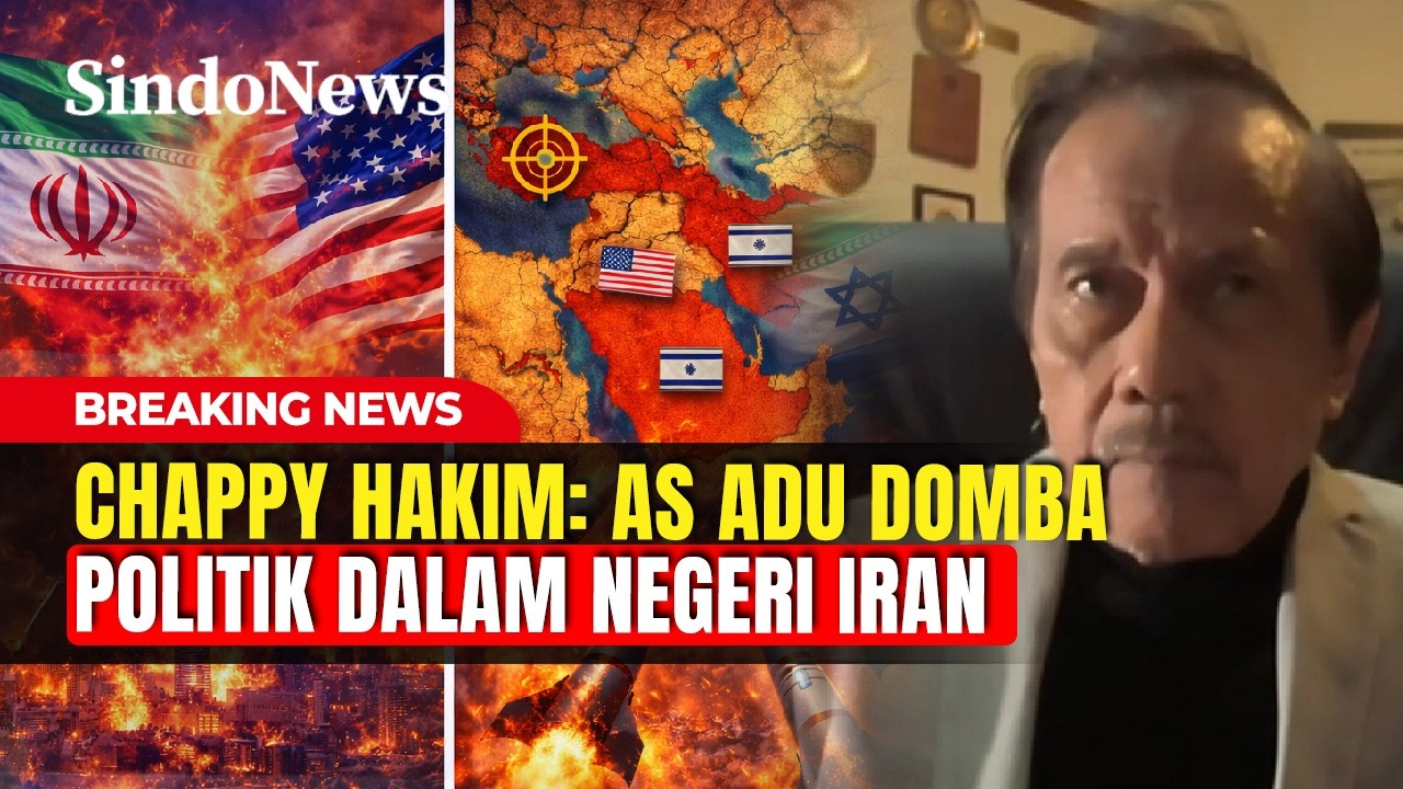 Chappy Hakim Bicara soal Adu Strategi Perang AS-Israel Vs Iran | Breaking News