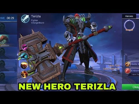 Mobile legends new hero Terizla! Mobile legends new update and features , New hero Terizla  @Soulmobilelegends