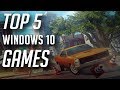 Top 10 Free Games on Windows 10 Store with Gamepad - YouTube