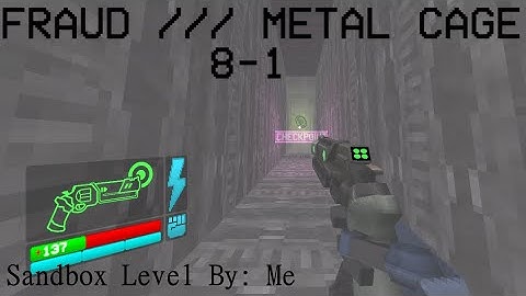 Ultrakill Sandbox Custom Level | FRAUD /// METAL CASE 8-1 All Secrets