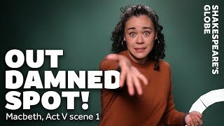 Out damned spot! | Act V scene 1 | Macbeth (2025) | Shakespeare's Globe