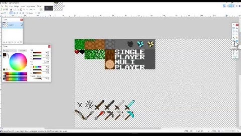 Making some sprites in Paint.net