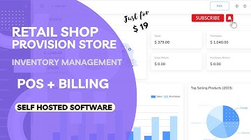 Retail Shop, Provision, and Grocery Store POS + Inventory + Billing Software | Easy POS  Billing