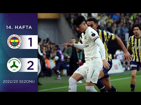 Fenerbahçe (1-2) Bitexen Giresunspor | 14. Hafta - 2022/23