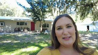 Crystal River Florida Home on 5 Acres For Sale- Price reduced $400,000