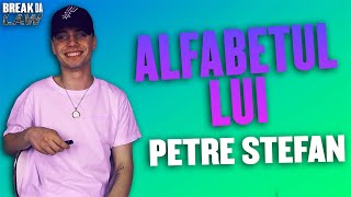 Alfabetul lui Petre Stefan