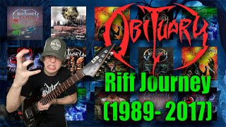 OBITUARY Riff Journey (1989 - 2017 Guitar Riff Compilation)