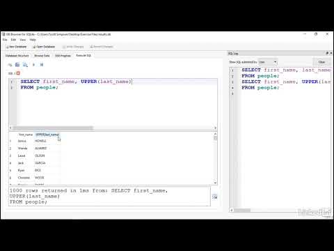 Use aliases to shorten field names - Learning SQL Programming - YouTube