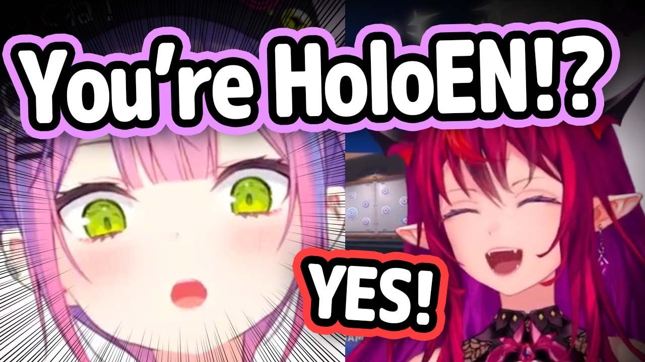 Towa Was Surprised IRyS Was Actually HoloEN After Hearing Her Perfect Japanese【Hololive】